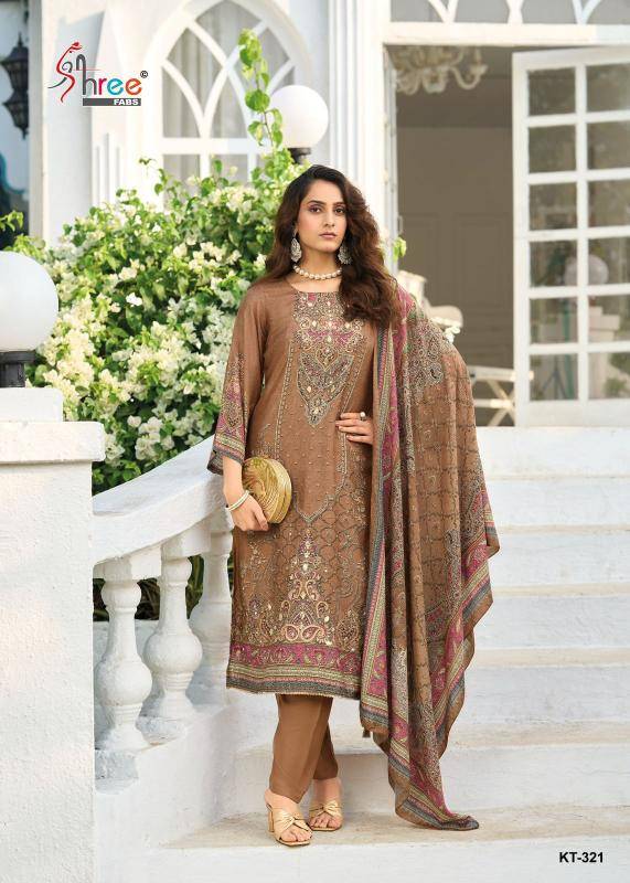 Shree fabs KT - 321 Wholesale dress materials market